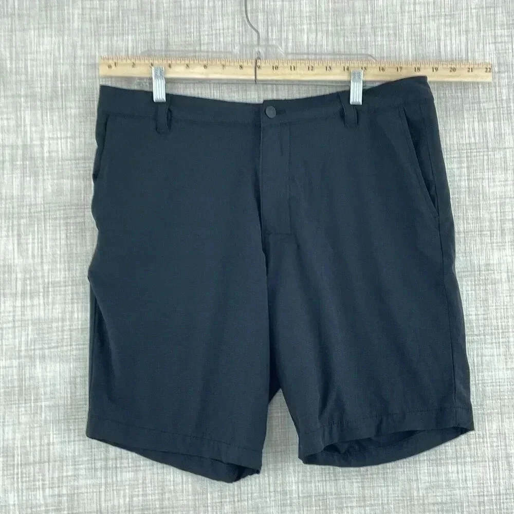 Banana Republic Lightweight Hiking Shorts Mens 38 Black 3350